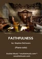 Faithfulness (Piano solo) piano sheet music cover